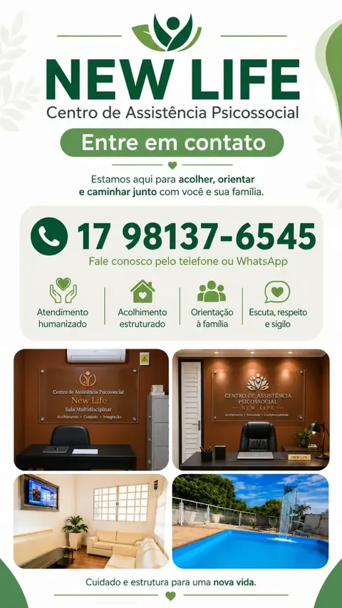 Portfólio institucional New Life — card 3