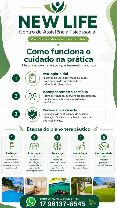 Portfólio institucional New Life — card 6